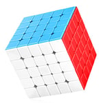 TOYESS Stickerless 5x5 Speed Magic Cube, Professional Puzzle Cube, Brain Teasers Toys for Kids & Adults