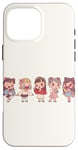 iPhone 16 Pro Max Cute Manga Chibi Girls In Different Moods Case