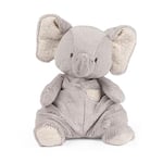 GUND Baby Oh So Snuggly Elephant Large Plush Stuffed Animal for Babies and Infants, Ash Grey, 12.5”