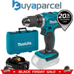 Makita DDF453Z 18v LXT Cordless Compact Drill Driver 13mm + BL1850 5ah Battery