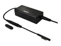 Port Connect - Strømadapter - Ac 100-240 V - 60 Watt - For Microsoft Surface Book, Go, Laptop, Pro (I Midten Av 2017), Pro 3, Pro 4, Pro 6