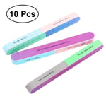 10 pcs nail buffering file Sponge Nail Buffer Sponge Nail File Fingernail Buffer