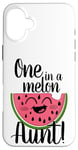 Coque pour iPhone 16 Plus One in a Melon Party Aunt Group assorti pour premier anniversaire