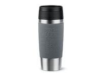 Emsa Travel Mug Classic , Grå, Rostfritt Stål, Silikon, Rostfritt Stål, Polypropylen (Pp), 36 Ml, 8,3 Cm, 200 Mm