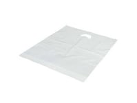 Bærepose 370X450/40 Mm 40 My Ldpe Med 50% Genbrugsplast Hvid,500 Stk/Krt