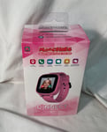 MOOCHIES Connect Kids Smart Watch Phone GPS Video Calling 4G Class Mode - PINK