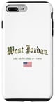 Coque pour iPhone 7 Plus/8 Plus West Jordan Gothic Design Camouflage Version