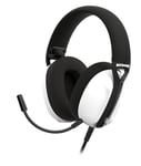 AKUMA SEINEN H03 Casque Gaming Filaire avec Micro Ultra Léger Audio Jack 3.5 mm Compatible PC, Xbox, PS4, PS5, Switch, Mobile - Blanc