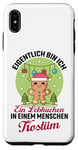 Coque pour iPhone XS Max Eigentlich Bin Ich Ein Lebkuchen In Einem Menschen Kostüm