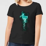 Harry Potter Doe Always Patronus Women's T-Shirt - Black - L