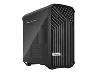 Fractal Design Torrent Compact, Tower, PC, Musta, ATX, EATX, mikro ATX, Mini-ITX, SSI CEB, Karkaistu lasi, Pelaaminen