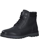 s.Oliver Bottines en Dentelle pour Homme 5-16226-43 Botte de Neige, Noir, 41 EU