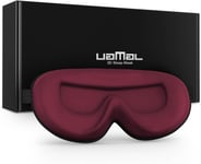 UAMAL 3D Eye Mask, Sleep Mask,100% Blackout Eyelash Extension Sleep Masks for &