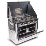 Kampa Roastmaster Portable Outdoor LPG Gas Camping 2 Cooker 1.6kw Hob & Oven