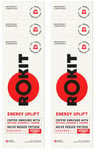 Rokit - Energy Uplift Coffee, Roasted 100% Arabica Ground Coffee Enriched with Guarana Extract & Taurine, Compatible with Nespresso Coffee Machines, 60 Pods, Recyclable Aluminium Capsules