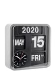 Wall Clock Mini Flip Silver KARLSSON