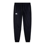 Canterbury Men's Tech Pant V2, Tracksuit/Jogging Bottoms, Lounge Pants, Durability and Comfort, Warm, Black/Gunmetal Grey, XL