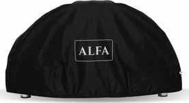 Alfa Moderno pizzaovn cover, 2 pizzaer, sort