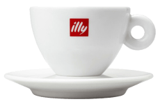 illy cappuccinokoppar (med fat) 20cl 12st