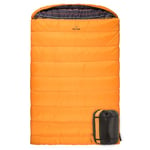 TETON Sports Mammoth 0f Sac de Couchage Double Queen Size Unisexe, Orange