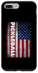 iPhone 7 Plus/8 Plus Pickleball American Flag USA Pickle Ball Player Patriotic Case