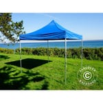 Tente pliante Chapiteau pliable Tonnelle pliante Barnum pliant FleXtents PRO 3x3m Bleu - Bleu