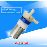 Micro pompe à eau DC 12 V,distributeur d'eau de qualité alimentaire 370 Mini pompe 12 V 0.7-1,2 L/min,faible bruit,longue durée de vie,pompe auto-amorçante - Type 370B pump