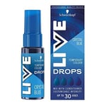 Schwarzkopf LIVE Colour Drops Vegan Semi-permanent Blue Hair Dye Lasts 2 to 1...