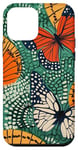 Coque pour iPhone 12 mini Papillons orange et blanc Vibrant Art