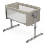 Joie | Roomie Glide | Bedside Crib | Almond