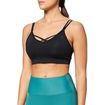 Nike DD1066 W NY DF INDY STRAPPY BRA Sports bra women's black/dk smoke grey M