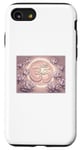 Coque pour iPhone SE (2020) / 7 / 8 Symbole OM avec fleurs de lotus