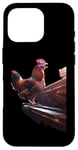 Coque pour iPhone 16 Pro Poulet piano