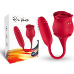 ARMONY - ROSEKNIGTH LICKING VIBRATING CLIT  VIBRATOR RED