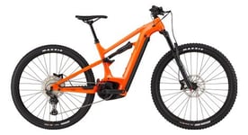 Vtt electrique tout suspendu cannondale moterra 4 shimano deore 12v 625wh 29   orange