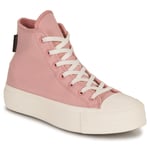 Converse Höga sneakers CHUCK TAYLOR ALL STAR LIFT PLATFORM COUNTER CLIMATE Rosa dam