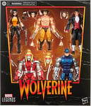 Marvel Legends Series Wolverine Pack de 5 Figurines Exclusivité sur Amazon