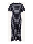 Becky Jersey Dress Dresses T-shirt Dresses Blue Lexington Clothing