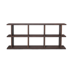 ferm LIVING Kona bokhylla 3x2 Dark stained