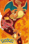 Pokemon Poster Maxi Starter Fuoco Kanto 91.5 x 61 cm Gbeye