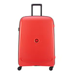 DELSEY PARIS - Belmont Plus - Valise Grande Taille Rigide Matière Recyclée et Recyclable - 76x52x32 cm - 102 litres - L - Rouge