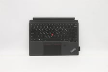 Lenovo ThinkPad X12 Detachable Gen 1 Dock Keyboard Palmrest Touchpad 5M11A36996