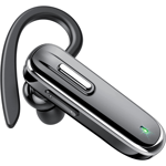 Bluetooth Single Wireless Headset Handsfree Earpiece V5.3 with Microphone