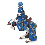 Papo- Cheval du Prince Philippe Bleu Le Monde Medieval Figurine, Cartoon, 39258