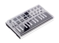 Decksaver LE Cover for Akai MPK Mini MK2 - Super-Durable Polycarbonate Protective lid in Smoked Clear Colour, Made in The UK - The Producers' Choice for Unbeatable Protection
