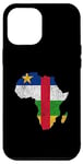 Coque pour iPhone 15 Pro Max Drapeau de la République centrafricaine centrale