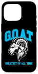 iPhone 16 Pro G.O.A.T. Shirt, Goat shirt, greatest of all time, retro rap Case