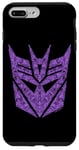 Coque pour iPhone 7 Plus/8 Plus Transformers Evergreen Decepticons Purple Icon Filled Logo