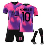 1:a Neymar Jr Set Fotbollströja Set NO.10 size 24