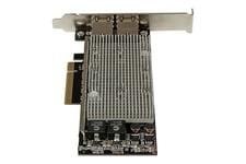 StarTech.com PCI Express 10GBase-T Ethernet-nätverkskort med 2 portar - med Intel X540-chip - nätverksadapter - PCIe 2.0 x8 - 10Gb Ethernet x 2